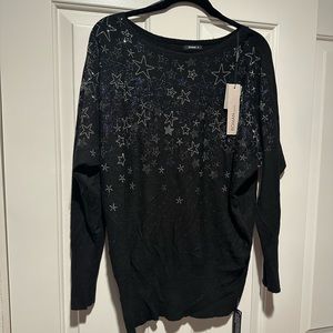 NWT Roman Star Embellished Long Sleeve Jumper UK Size 14 approximate US Size 8
